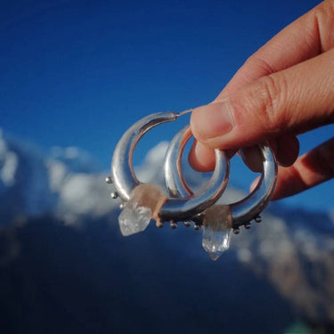 Himalayan Light Path Earrings