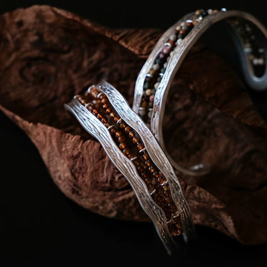 Kailash Sunlit Mountain Blessing Cuff