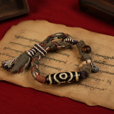 Tibetan Soul Path Dzi Bracelet