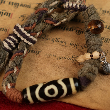 Tibetan Soul Path Dzi Bracelet