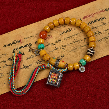 Himalayan Abundance Yak Bone Bracelet