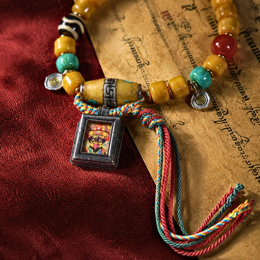Himalayan Abundance Yak Bone Bracelet