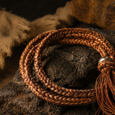 The Solar Silk Amulet Bracelet