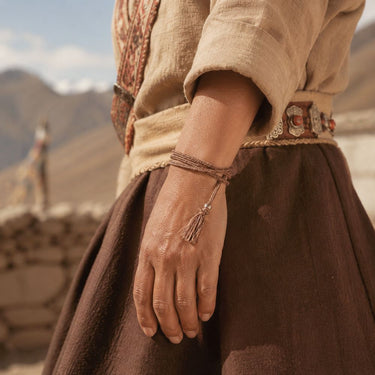 The Solar Silk Amulet Bracelet