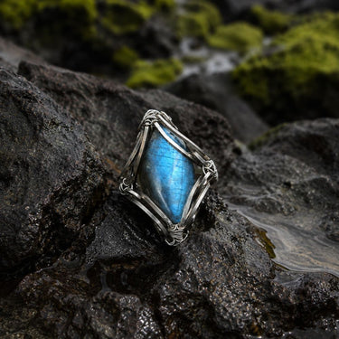 Mountain Spirit Labradorite Ring