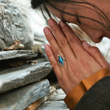 Mountain Spirit Labradorite Ring