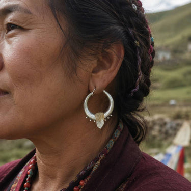 Himalayan Light Path Earrings