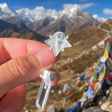 Lunar Peak Earrings
